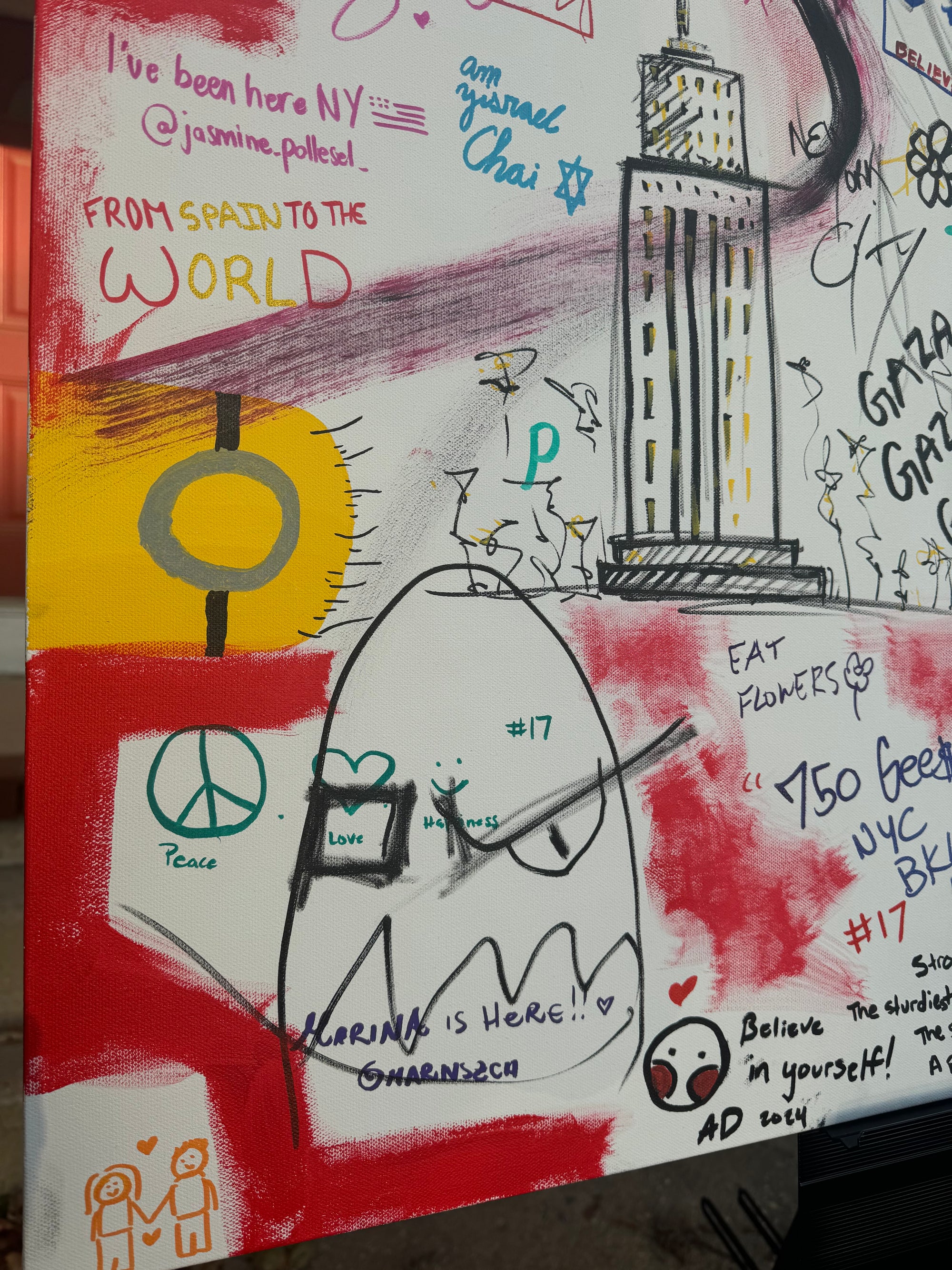 NYC on Canvas #001 - Replica