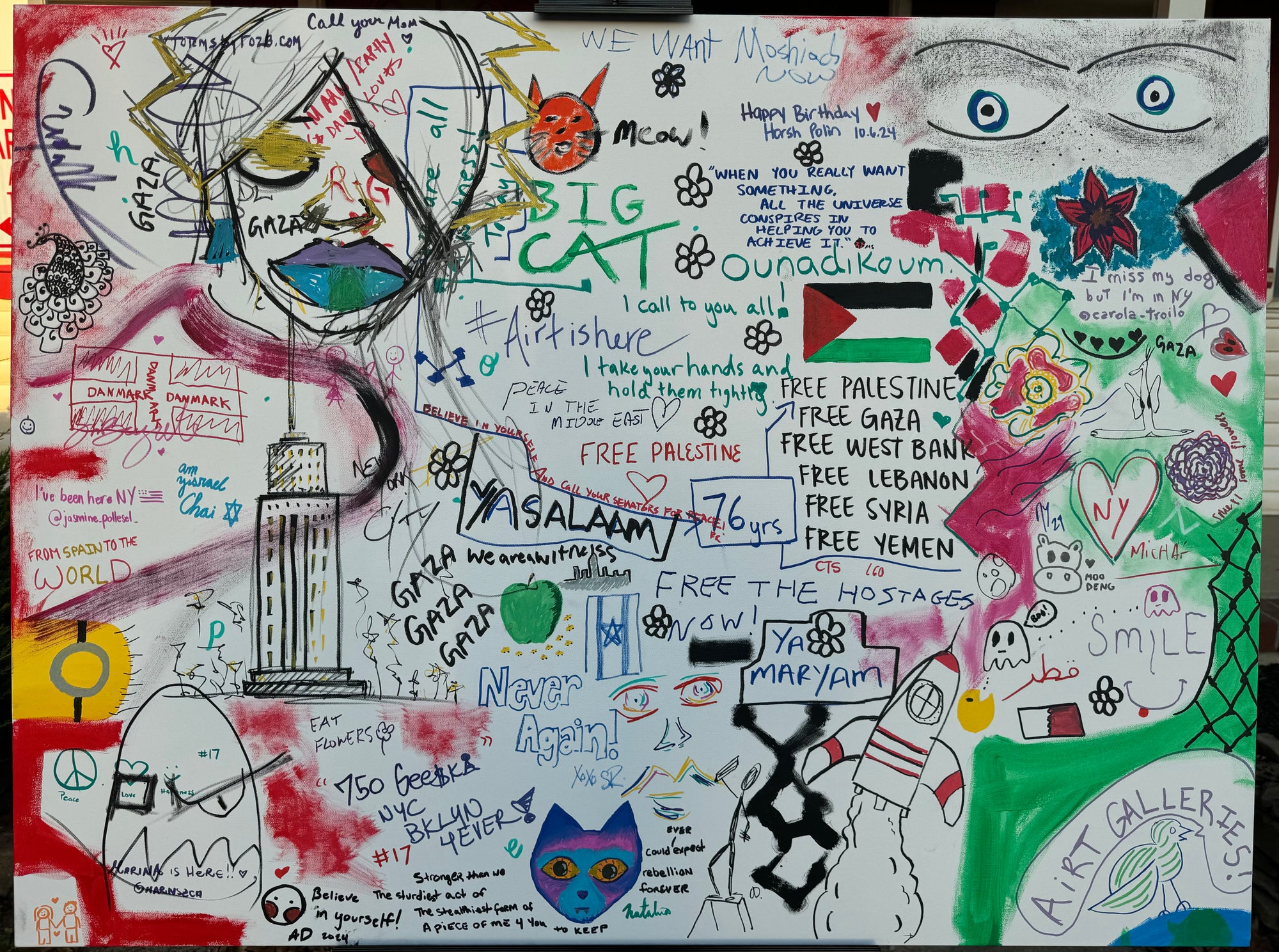 "NYC on CANVAS" - #001